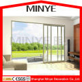 exterior garden three low track aluminum frame sliding door